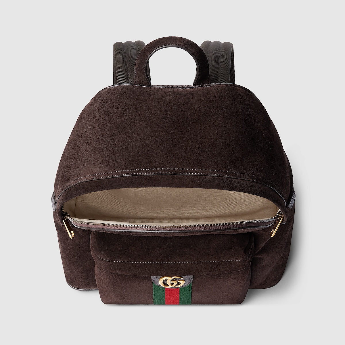 GUCCI 26S OPHIDIA LARGE BACKPACK 46 IN BLACK CALFSKIN main image 1