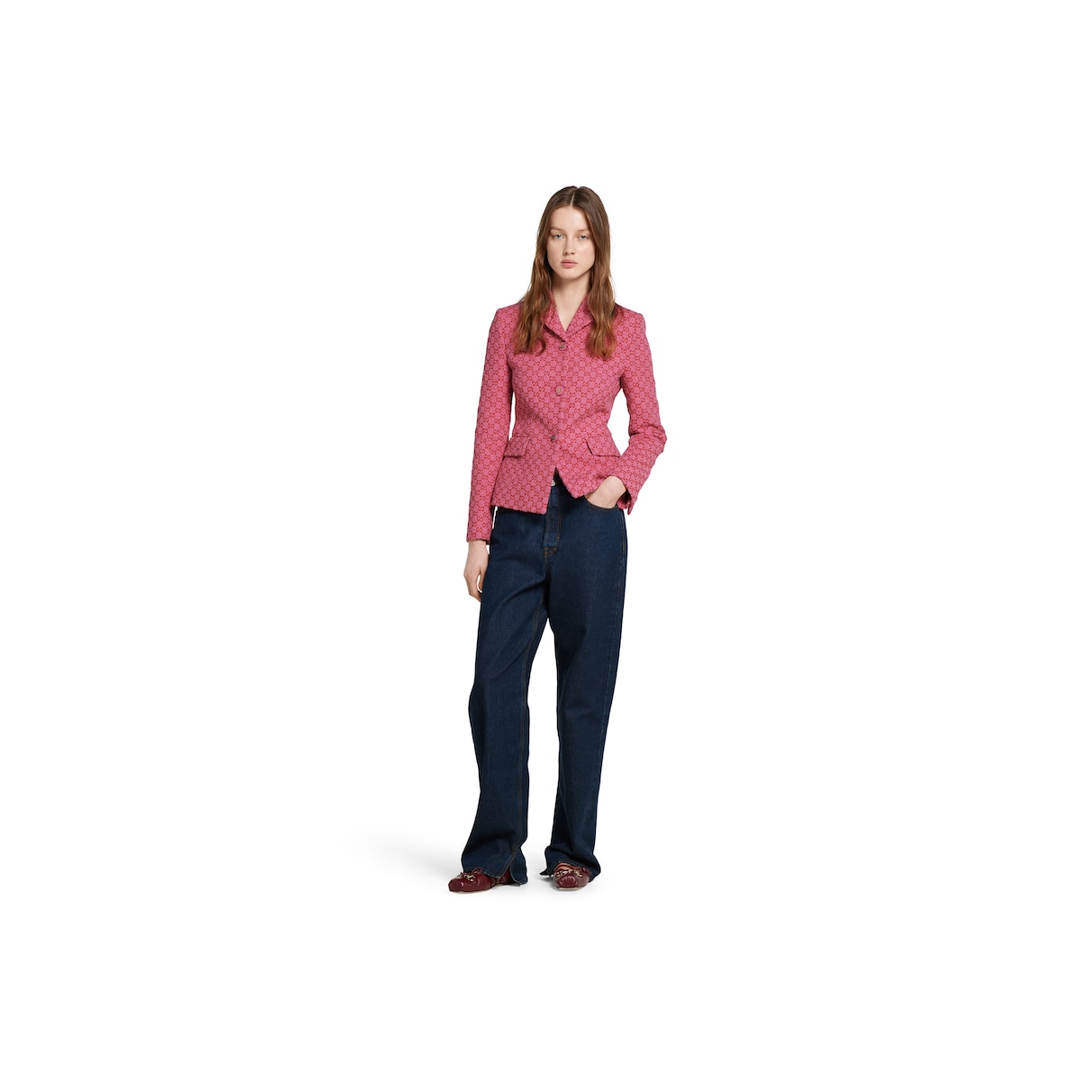 GG cotton bouclé jacket