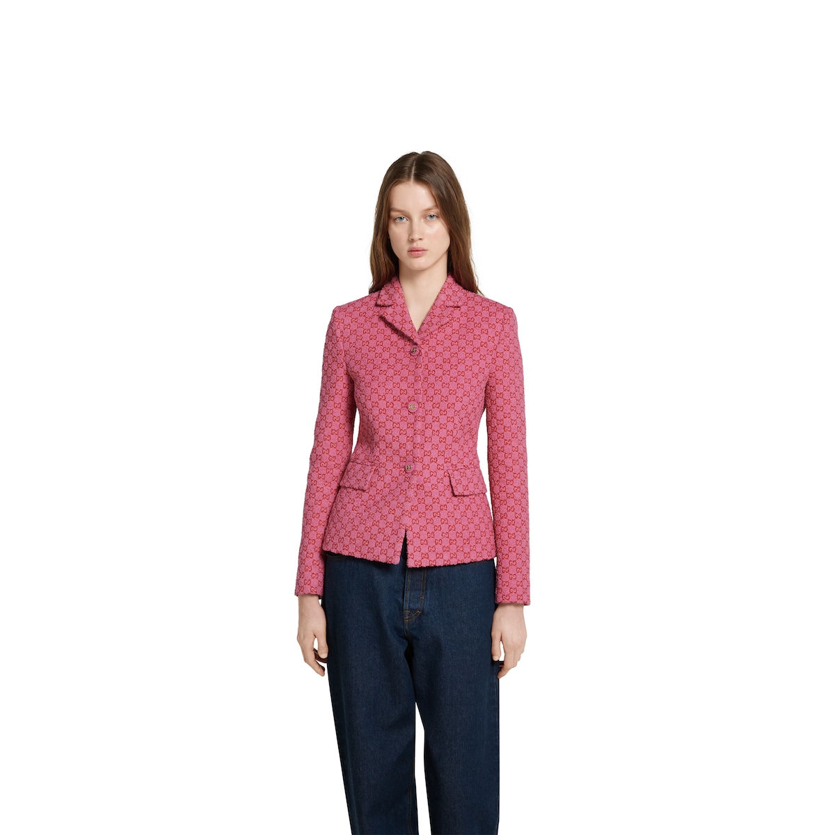 GG cotton bouclé jacket