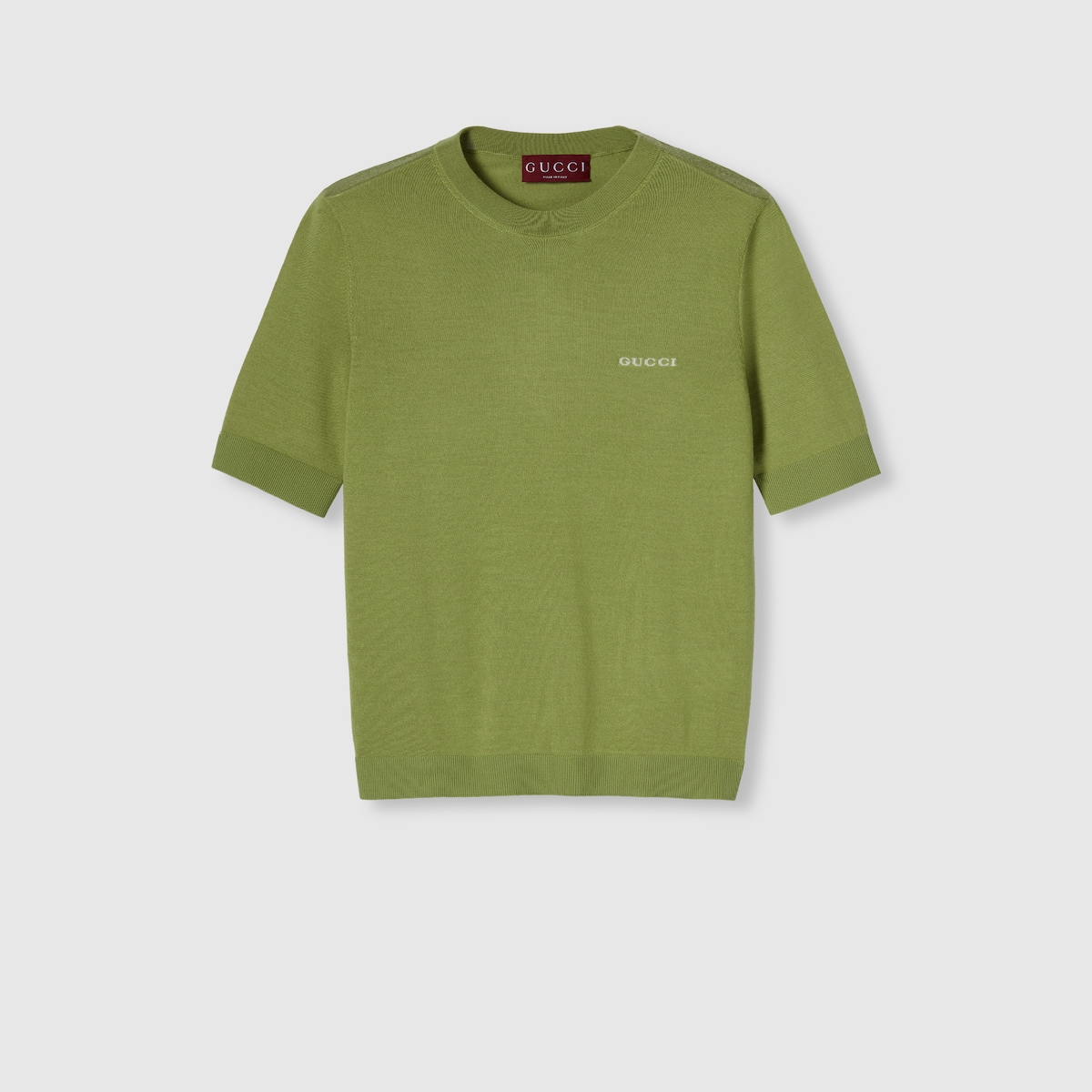 Tシャツ・カットソー GUCCI CASHMERE AND SILK TOP 836747_XKEWC_3044_001_100_0000