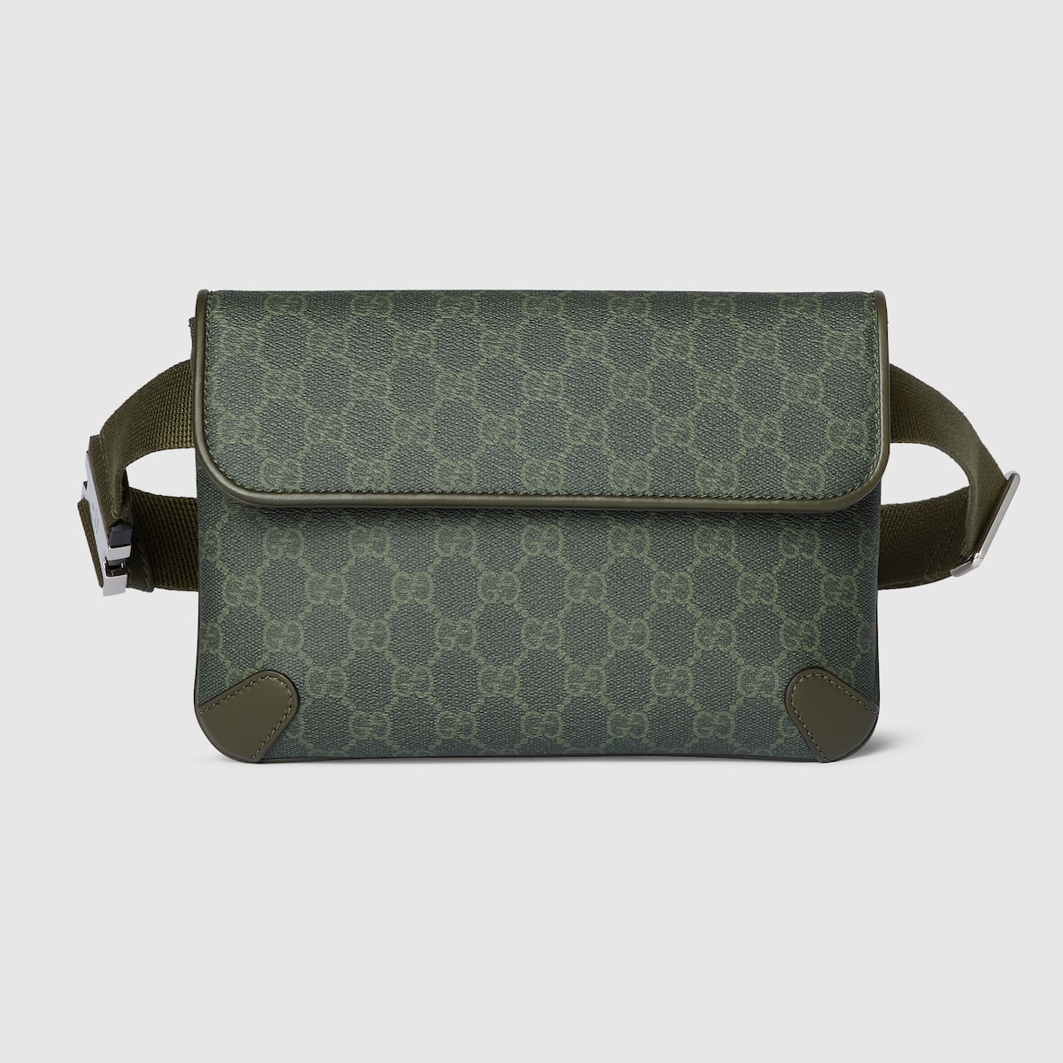 ショルダーバッグ [gucci] Small Gg Belt Bag GG Emblem small belt bag in black fabric | GUCCI® US