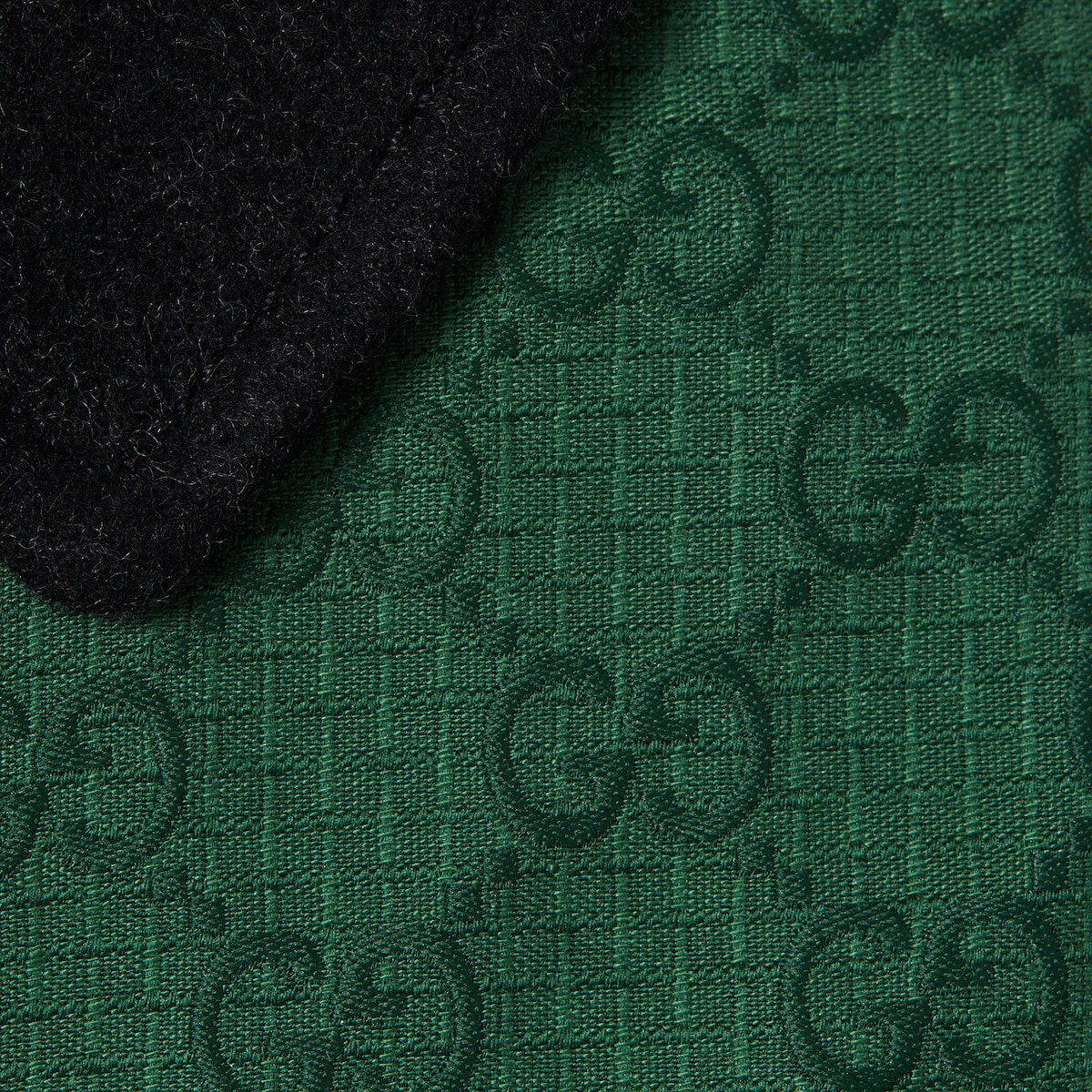 Children's GG cotton jacket in green