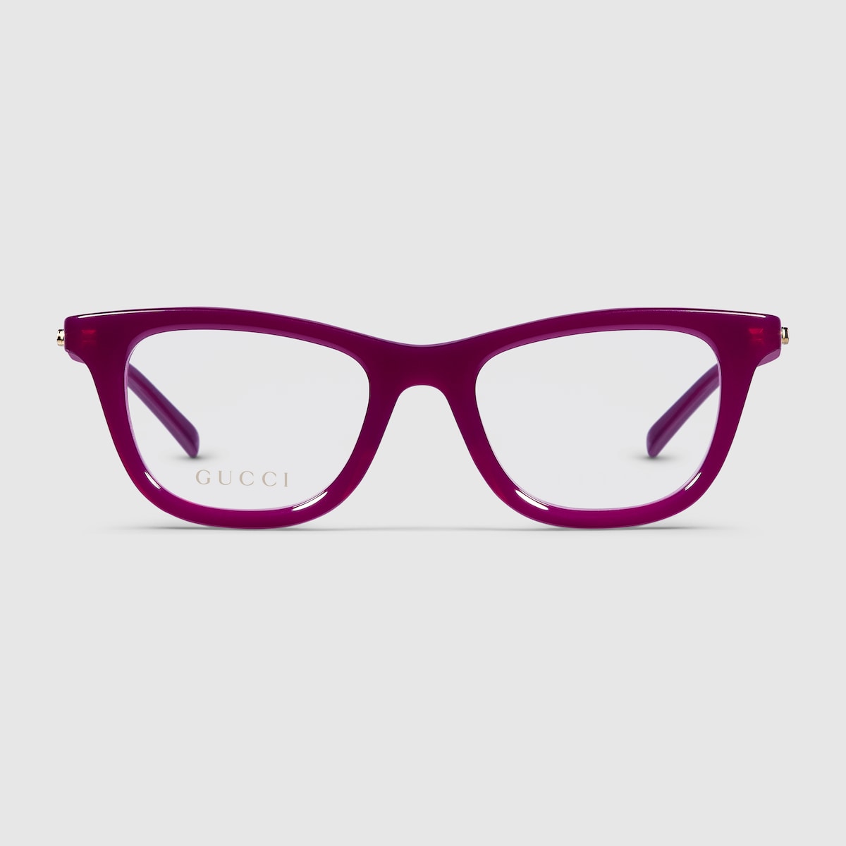 Cat eye optical frame in violet | GUCCI® US