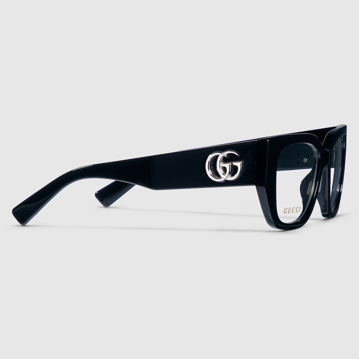 □１９４６年□１８cm◇Ｂ＆Ｇ・ ◇ Butterfly optical frame in black | GUCCI® US