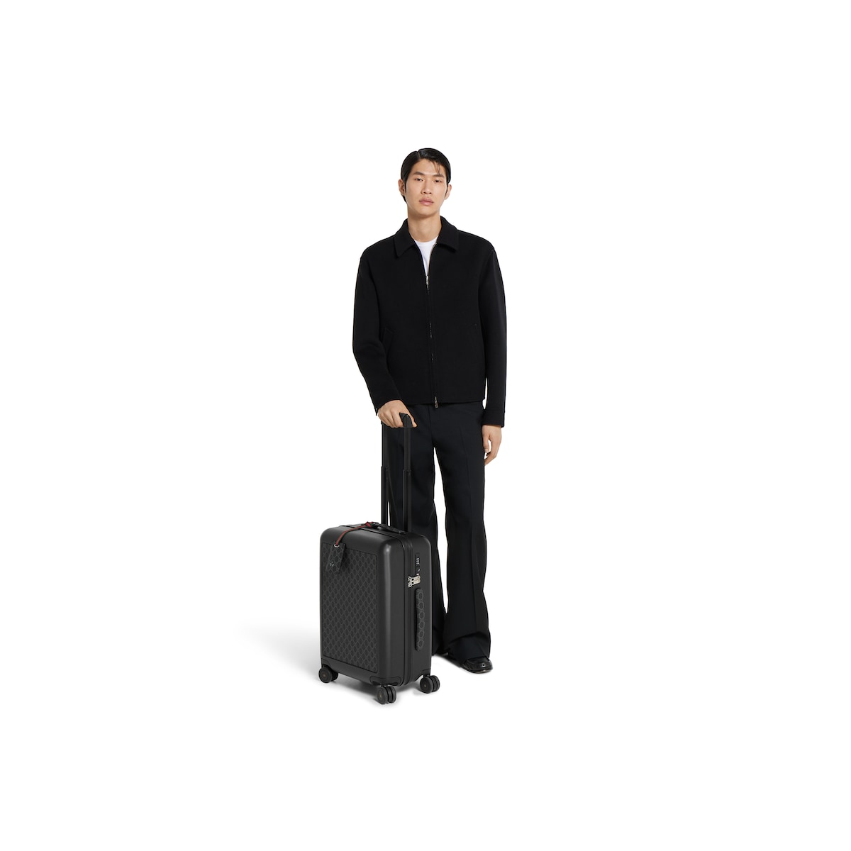 【2025年製 新品】 Gucci Porter〕ライト トロリーブラック キャビン ダーツ