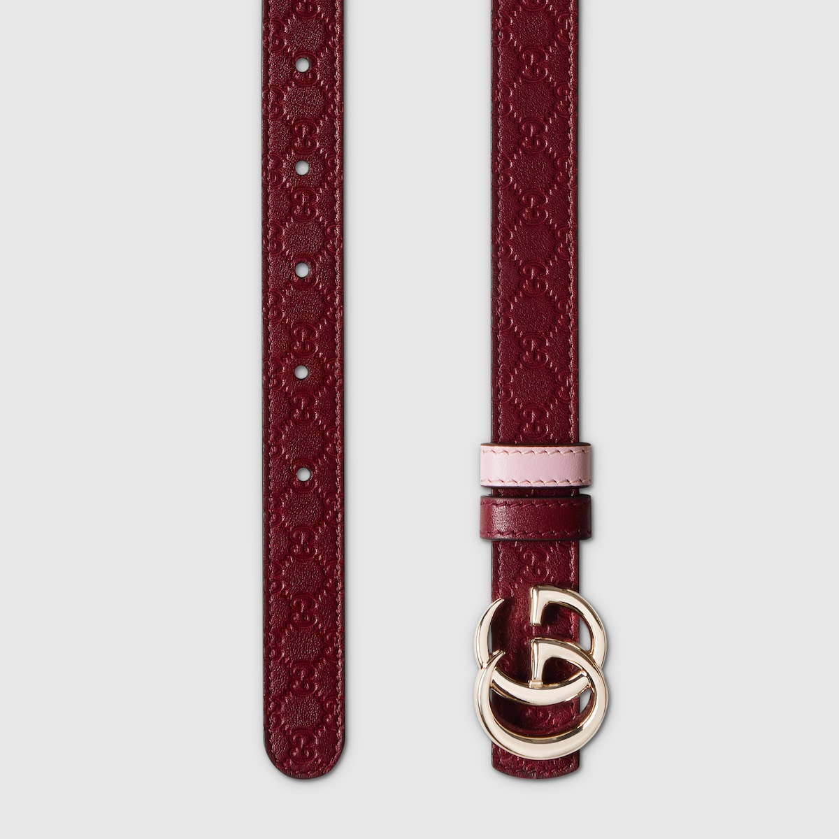 【美品】　GUCCI ダブルG ベルト　レディース グッチ GUCCI ダブルGベルト