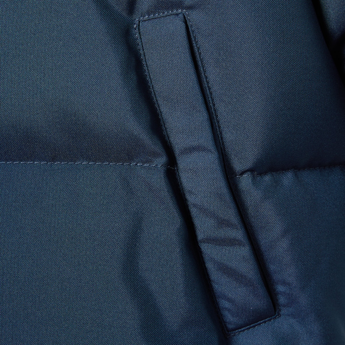 Children's nylon jacket with Web in dark blue - thumbnail 2