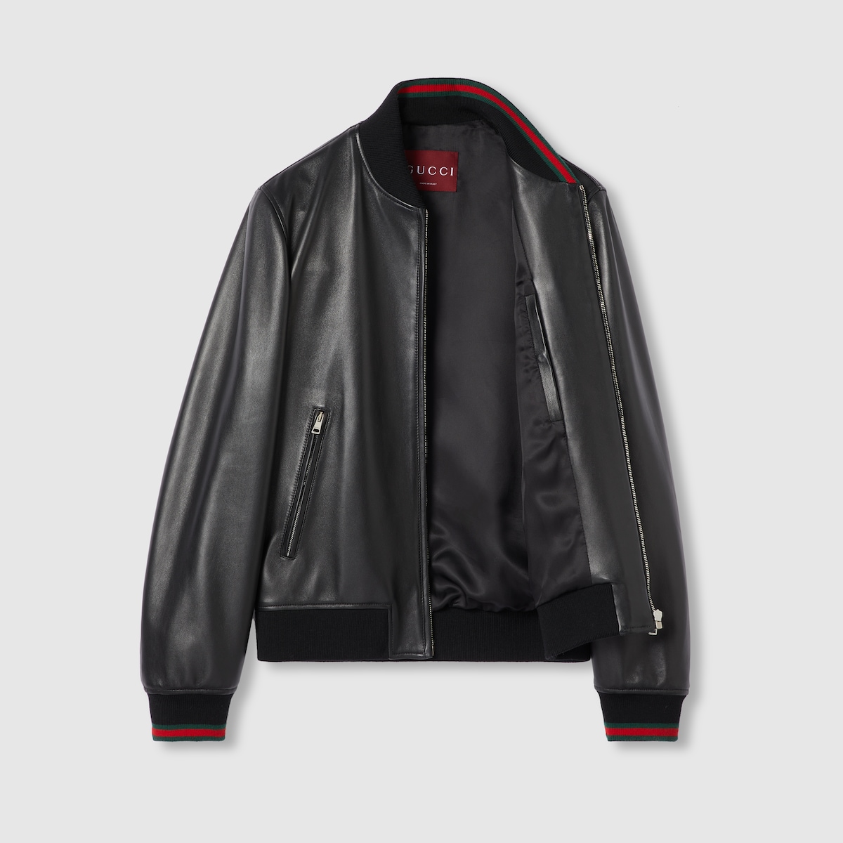 【送料&関税込】Gucci Top Stitched Long Sleeved Bomber Jacke Gucci Top Stitched Long Sleeved Bomber Jacket Gucci