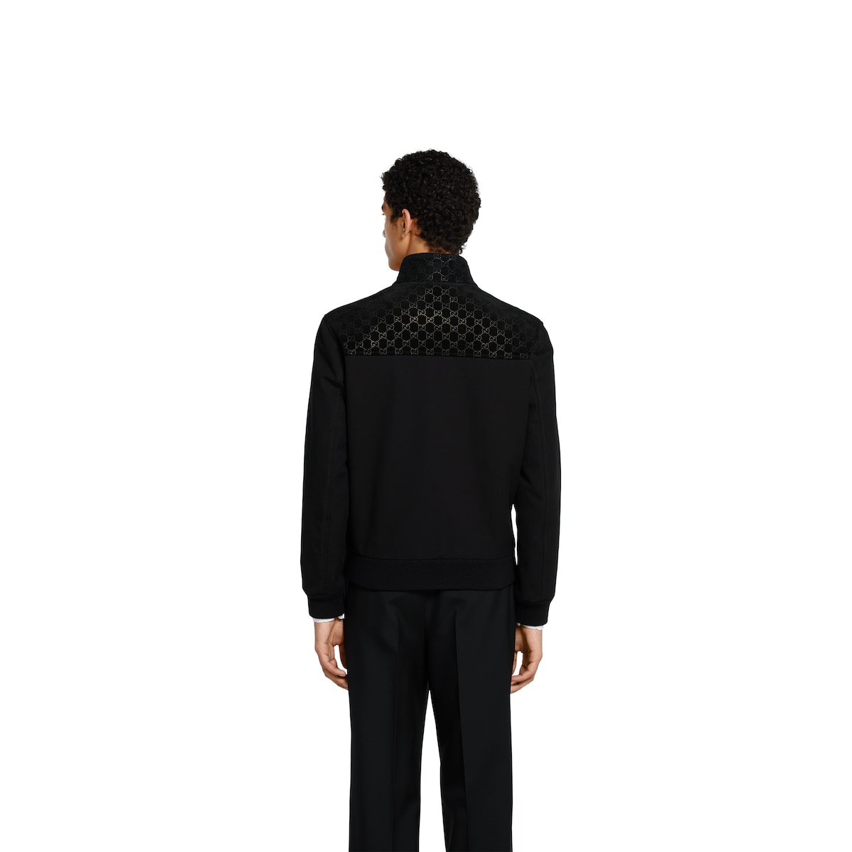 24AW new/GUCCI ウールクレープジャケット Jacket Black ウールクレープ ジャケットブラック | GUCCI公式