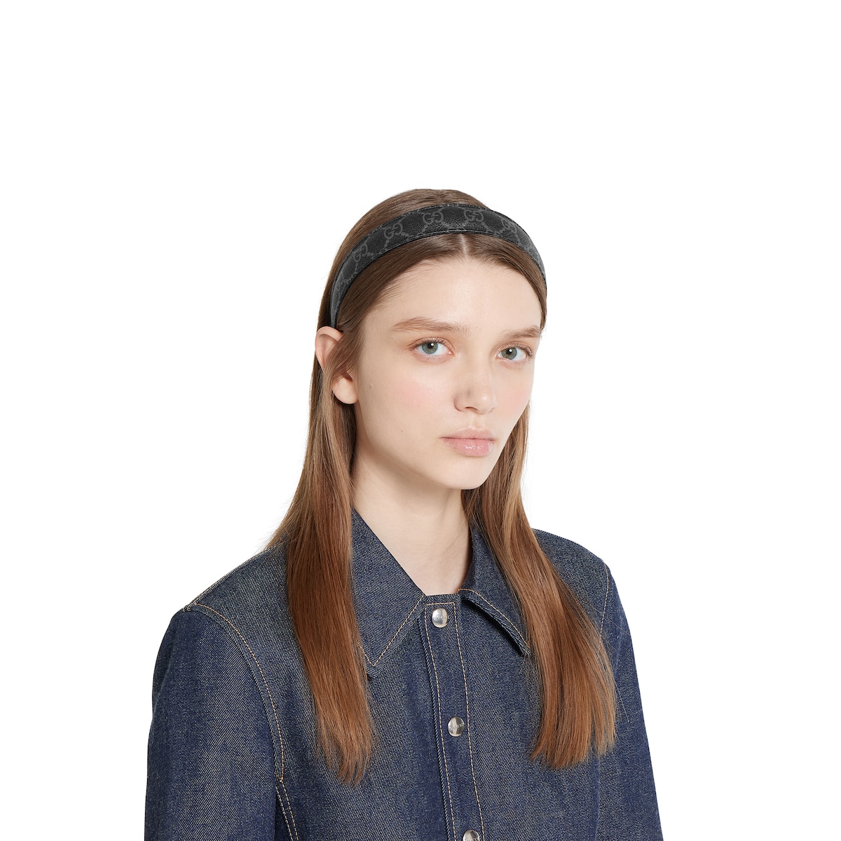 ハット Gucci Beaded Headband GUCCI Canvas-jacquard headband | NET-A-PORTER