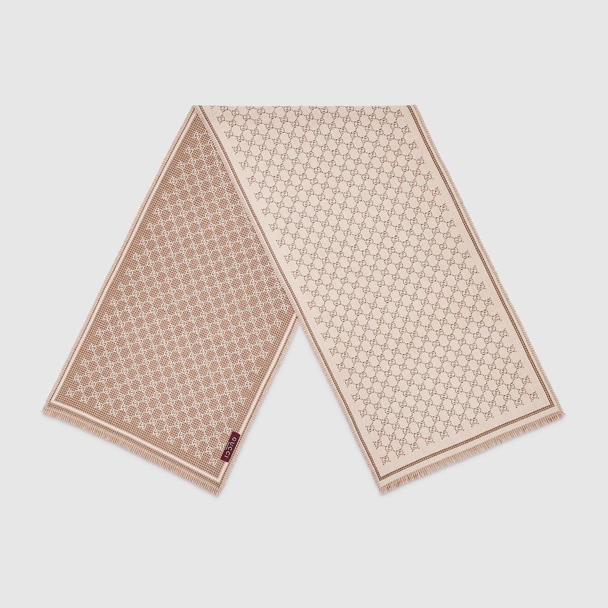 GGウール スカーフ ・アイボリー | GUCCI公式