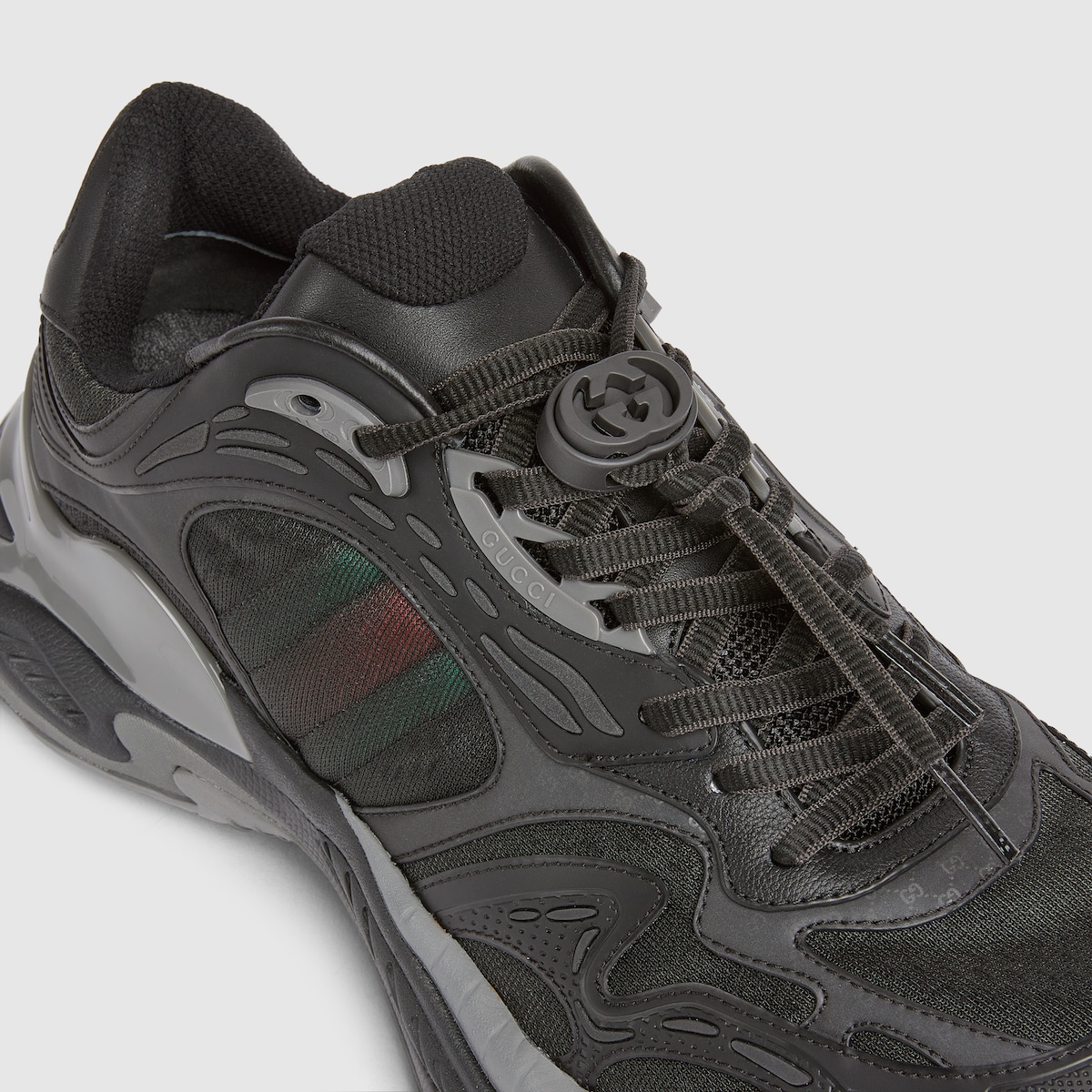 グッチ 2.0〕メンズ スニーカー ・ブラック メッシュ＆レザー | GUCCI公式