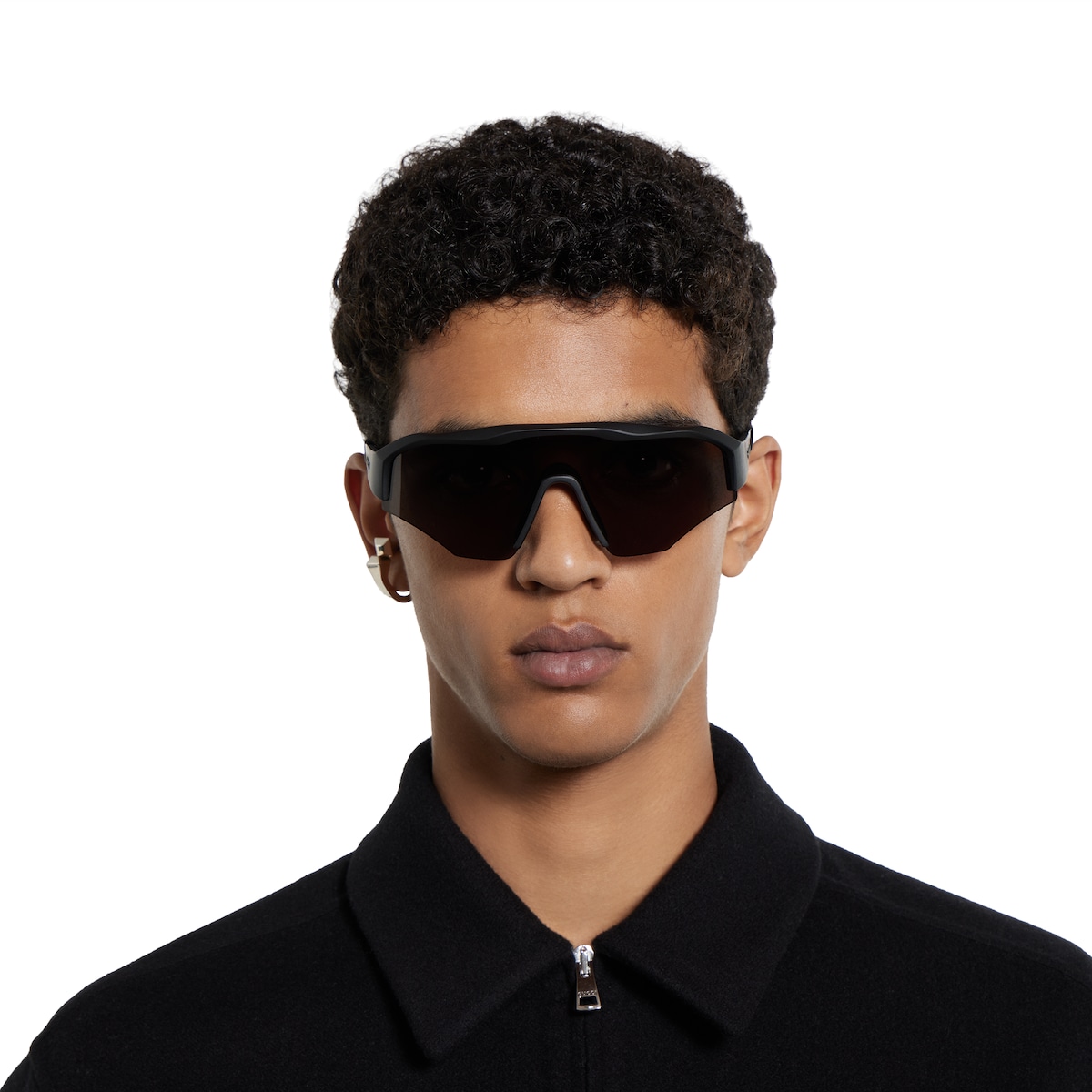 Mask-shaped sunglasses