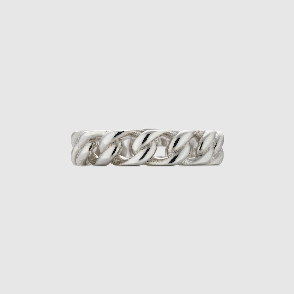 Gucci Interlocking ring in 925 sterling silver | GUCCI® US