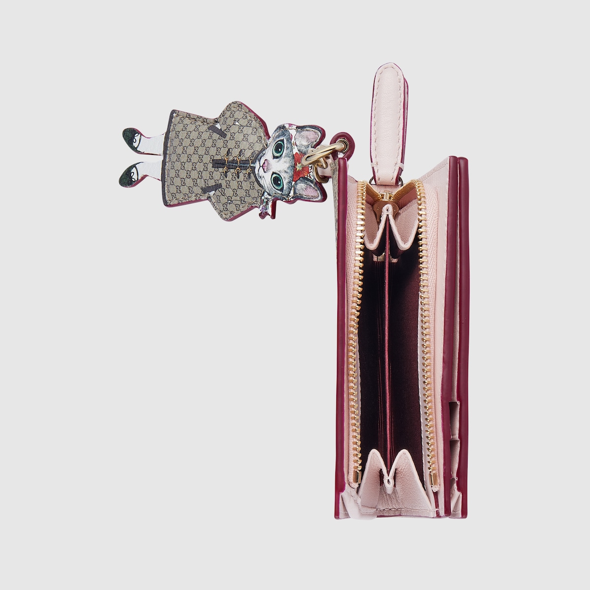 新品未使用品★GUCCI×ヒグチユウコ【ウォレットチェーン】★ GUCCI グッチ ヒグチユウコ ジップアラウンドウォレット 日本
