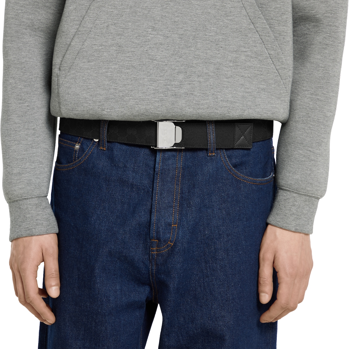 Cintura Automatica Uomo Cintura Uomo GOGO Con Fibbia Automatica - Pelle Sintetica PU, Per Abiti Eleganti E Jeans Cintura Uomo Motifino