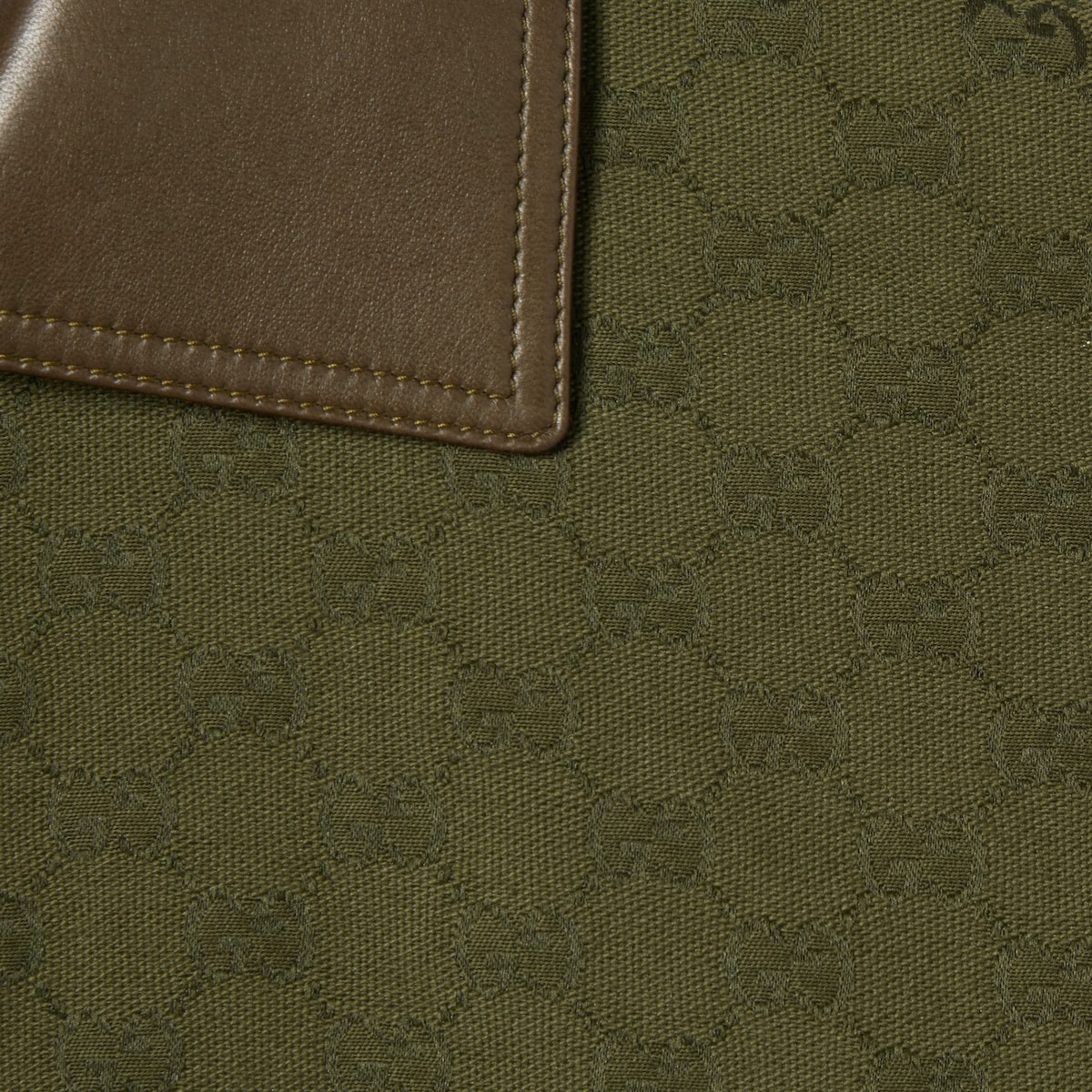 ジャケット GUCCI FW25 Olive green GG fabric jacket (826626Z8B1O 3602) GG canvas jacket in forest green | GUCCI® SI