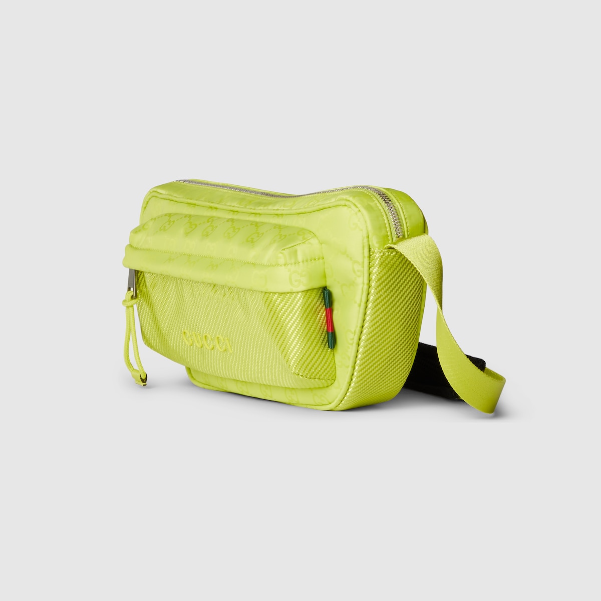 ★TOUT Y EST★ Cubeback Yellow Green Cube bag_Yellow green POUCH – TOUT Y EST EN