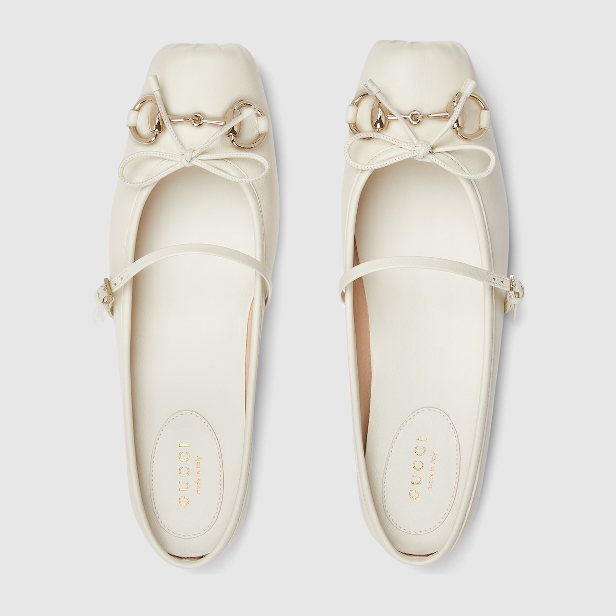 W1329イタリア製*グッチ/GUCCI*ホースビットローファー/レザースリッポン/ドレスシューズ/ビジネスシューズ/革靴/茶/ブラウン グッチ ホースビット〕ウィメンズ フラットバレエシューズ ・グッチ