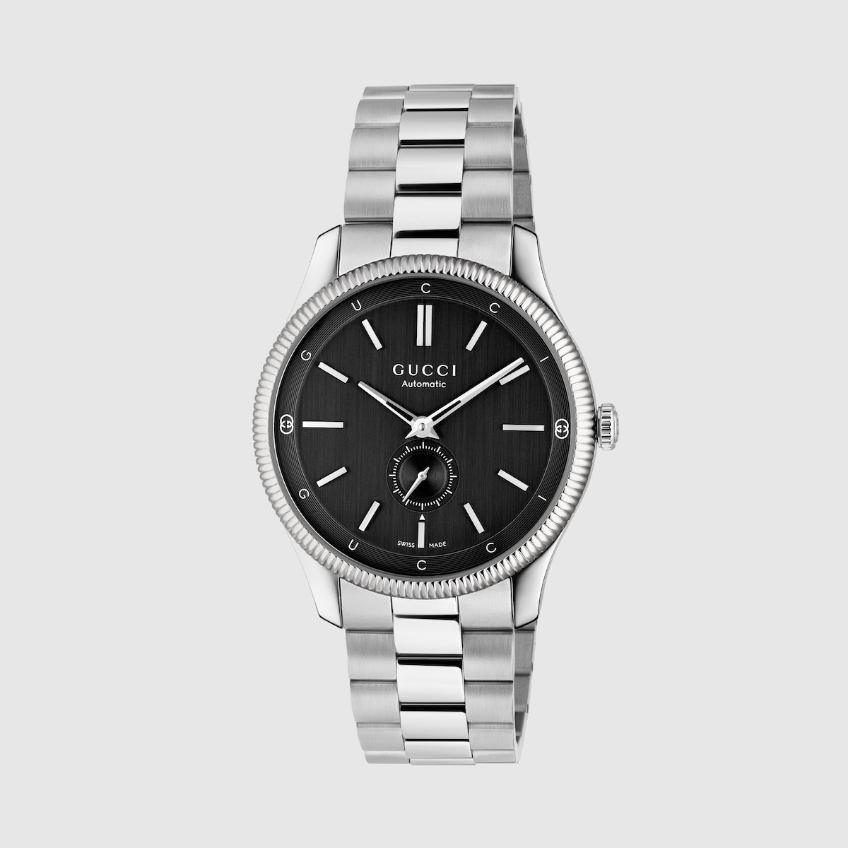 稀少 GUCCI(グッチ) G-Timeless Black Dial Quartz Ladies Watch G-Timeless watch, 40mm in steel | GUCCI® US