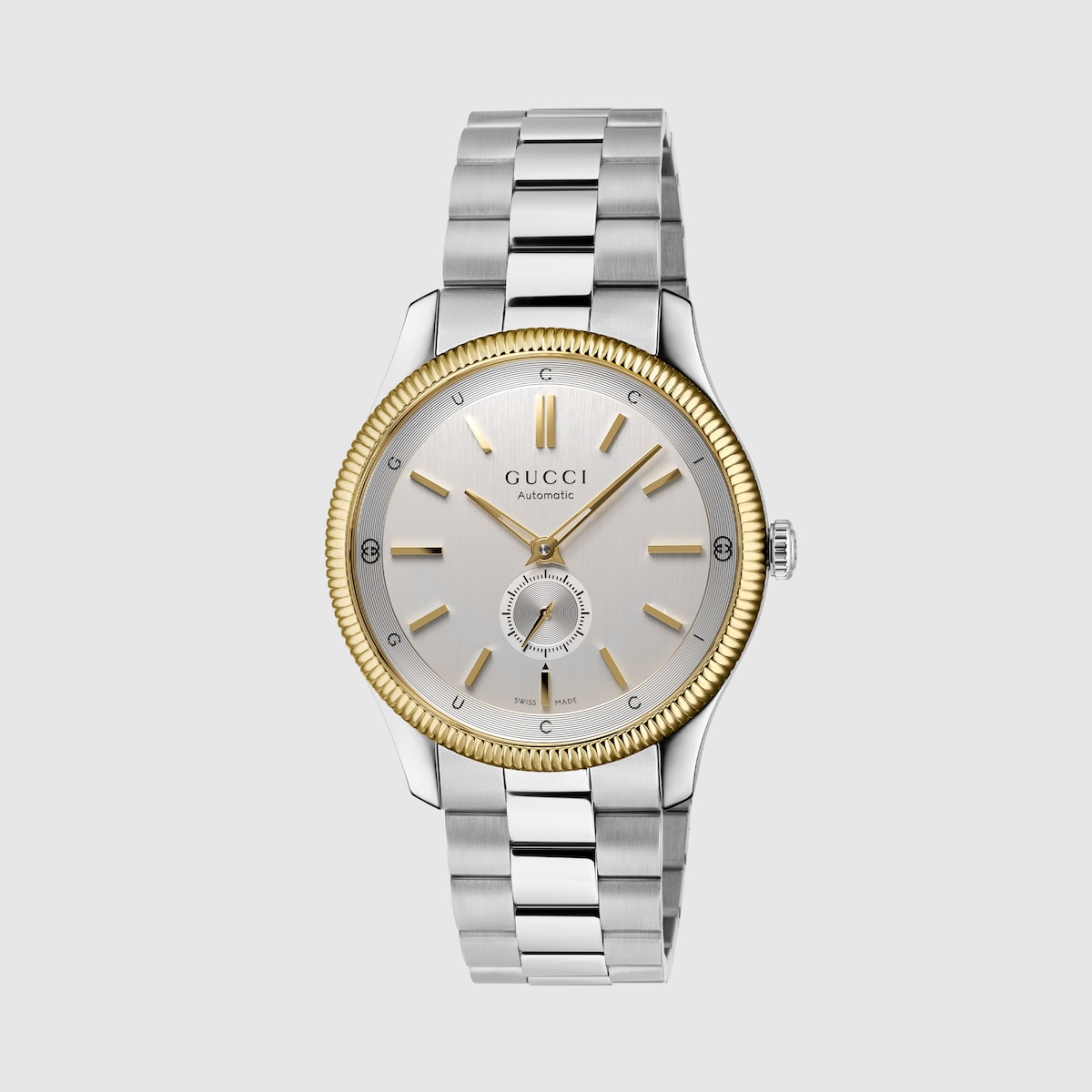 G-Timeless watch, 40mm in steel - thumbnail 3