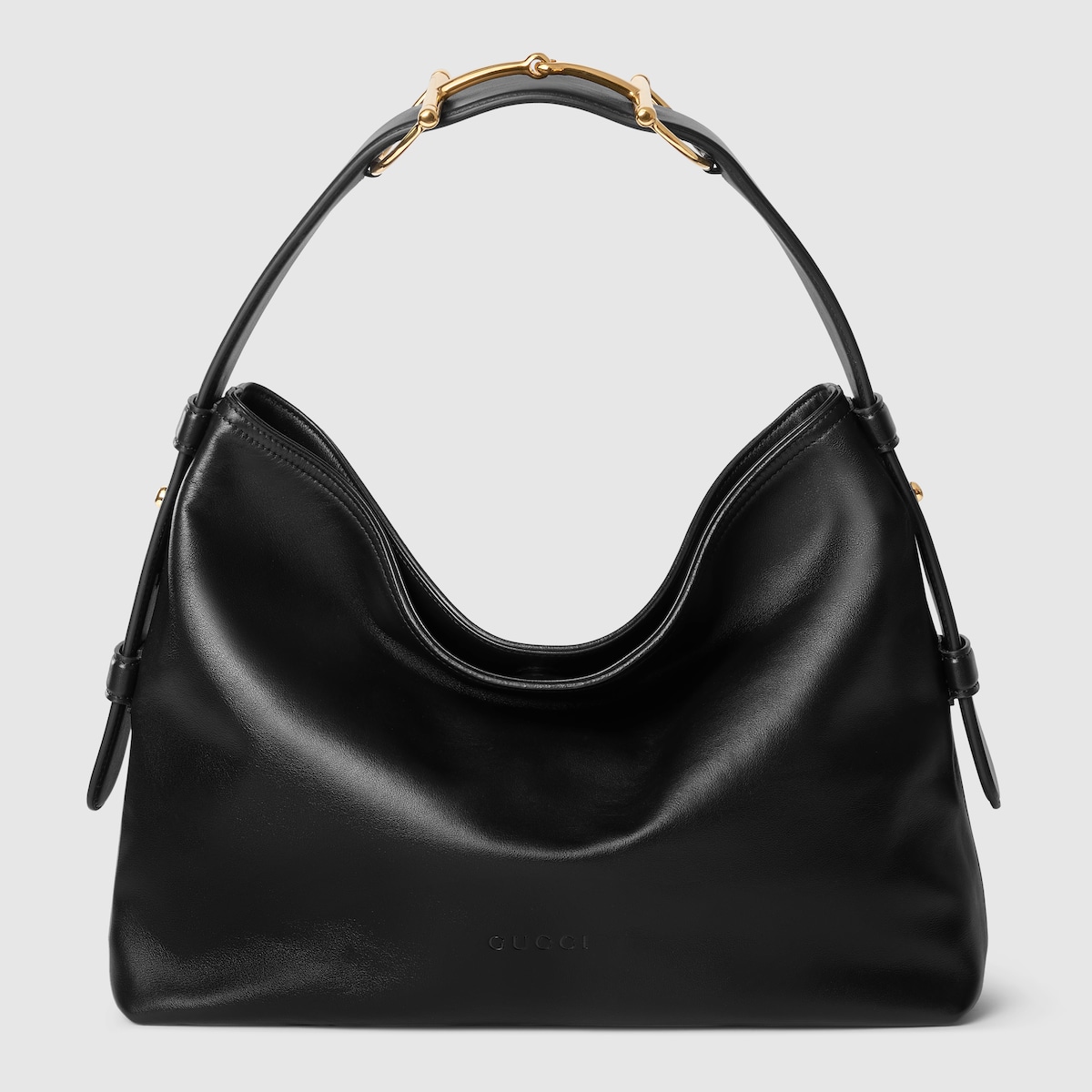 Gucci Beatrix medium tote bag in black leather | GUCCI® US