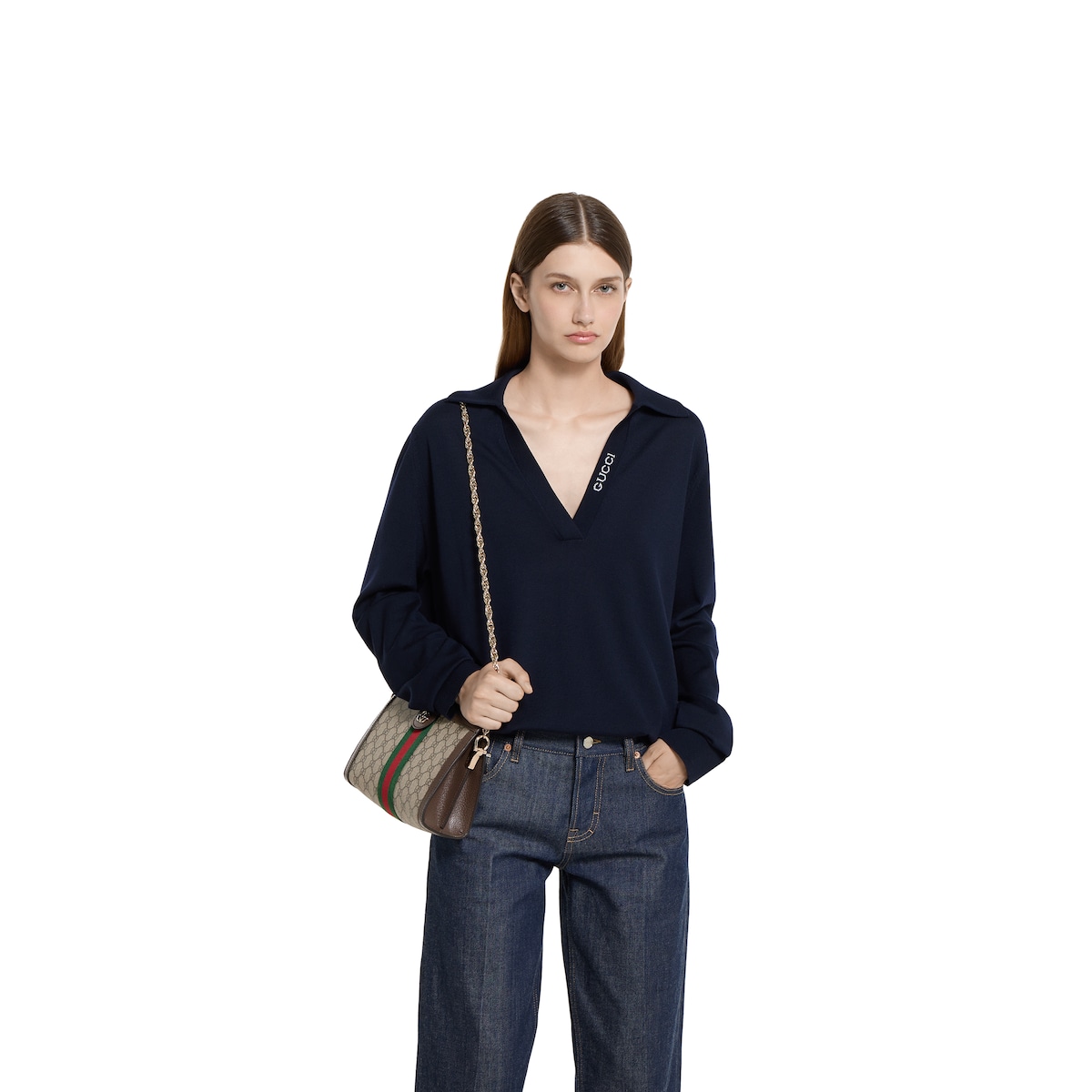 Ophidia medium shoulder bag