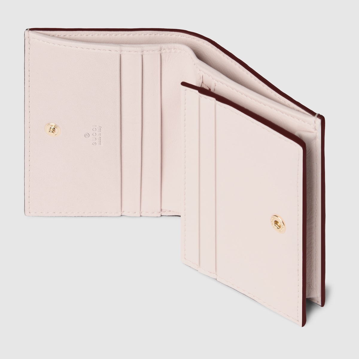 GUCCI(グッチ)正規品/関税送料込み GG emblem mini wallet GUCCI GG Emblem Mini printed coated-canvas and leather
