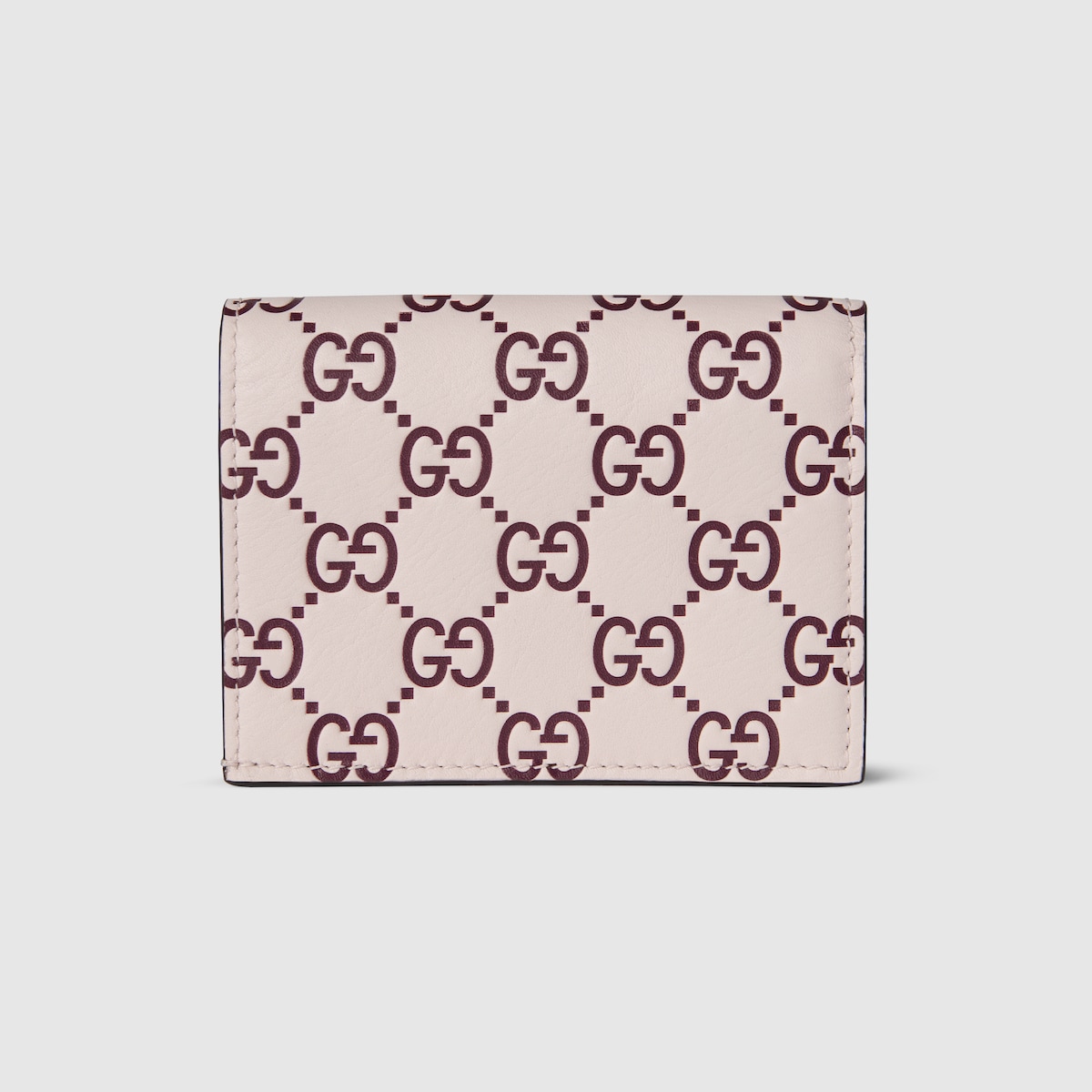 GUCCI(グッチ)正規品/関税送料込み GG emblem mini wallet GUCCI GG Emblem Mini printed coated-canvas and leather