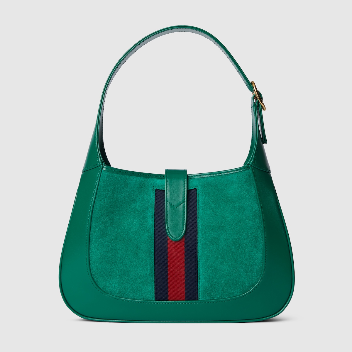 【GUCCI】JACKIE 1961 MEDIUM SHOULDER BAG Gucci Jackie 1961 medium bag in vintage green leather