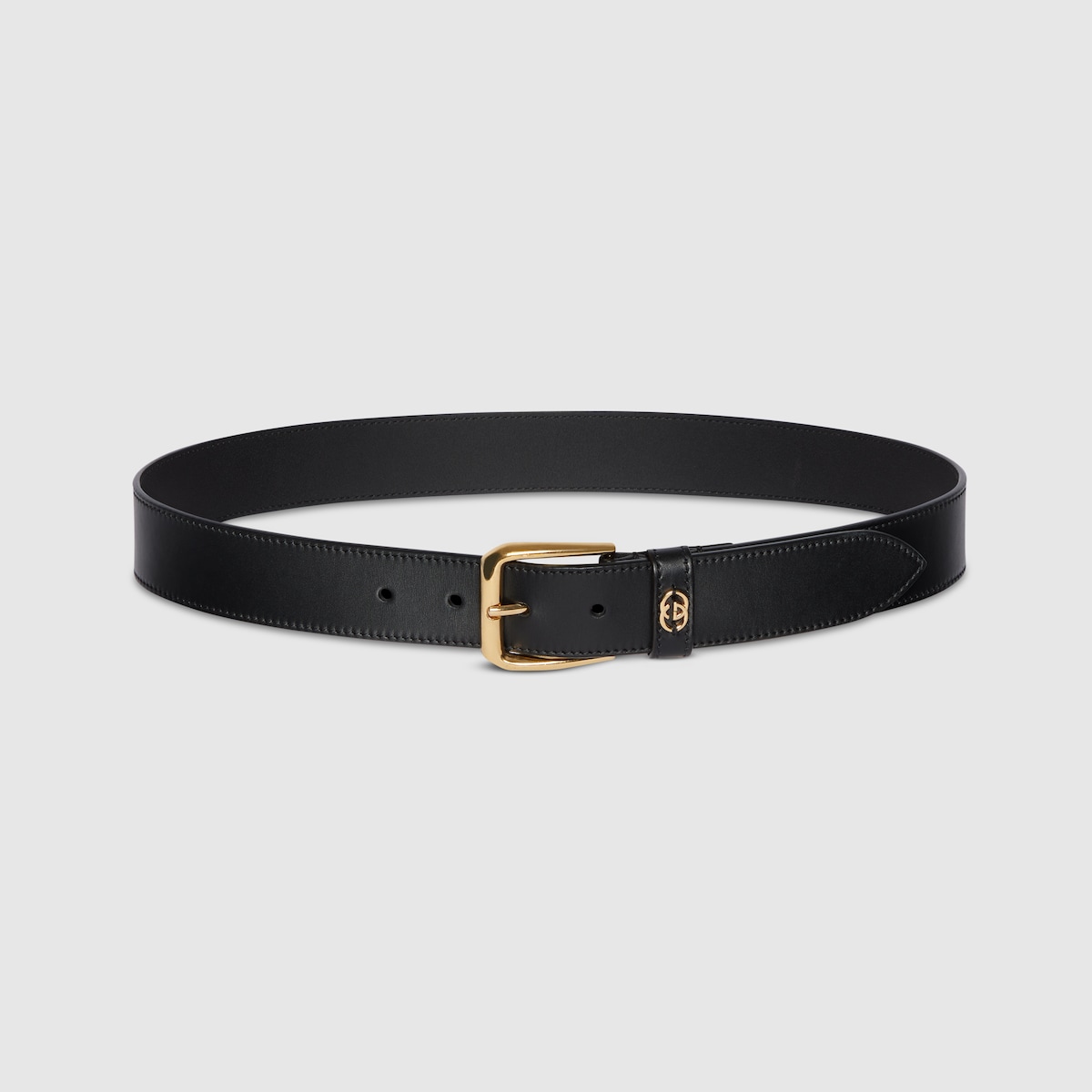 Belt with Interlocking G detail in black Supreme - thumbnail 5