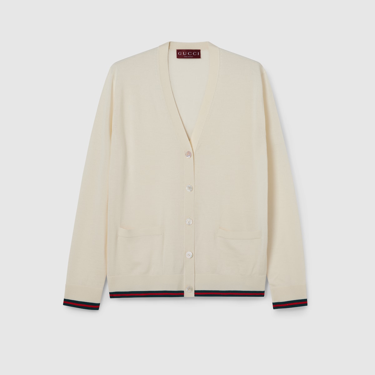 トップス prada wool silk white paint cardigan トップス prada wool silk white paint cardigan トップス prada