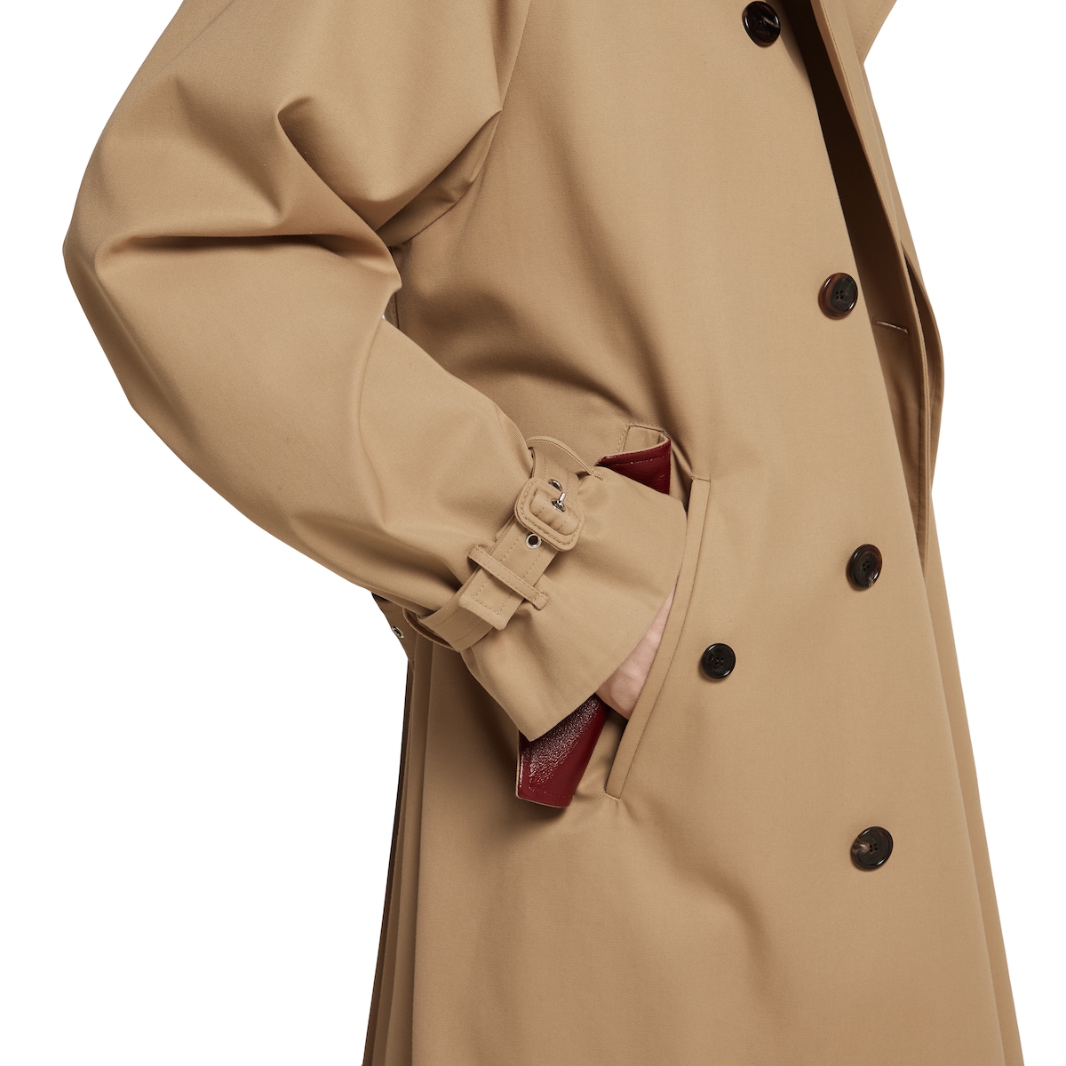 美品 liten cubic trench coat ベージュ 美品 liten cubic trench coat ベージュ