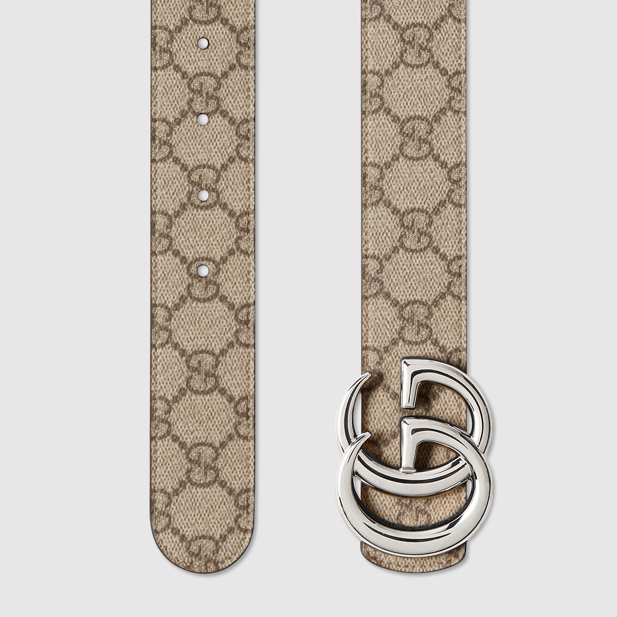 Reversible GG Marmont belt in black leather | GUCCI® US