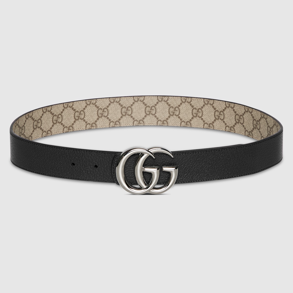 gucci ベルト　マーモント GG Marmont wide belt in black | GUCCI® US