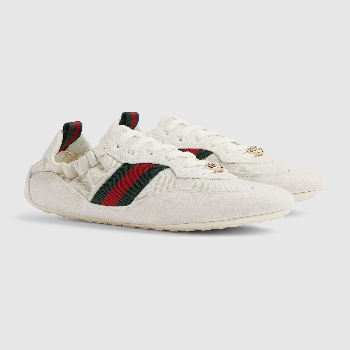 GUCCI ホワイト スニーカー Men's Gucci Shift sneaker in white leather | GUCCI® US