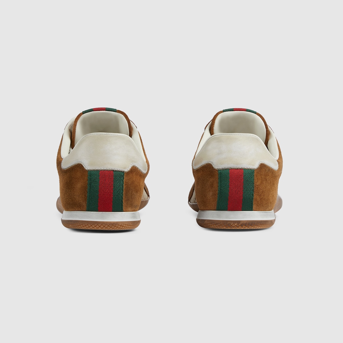 Men's Gucci Shift sneaker in beige and brown GG canvas - thumbnail 3
