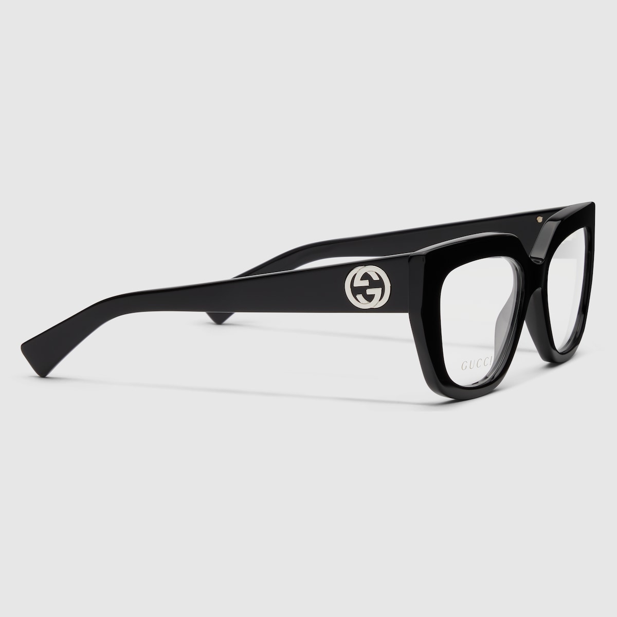 Cat-eye optical frame in black | GUCCI® US