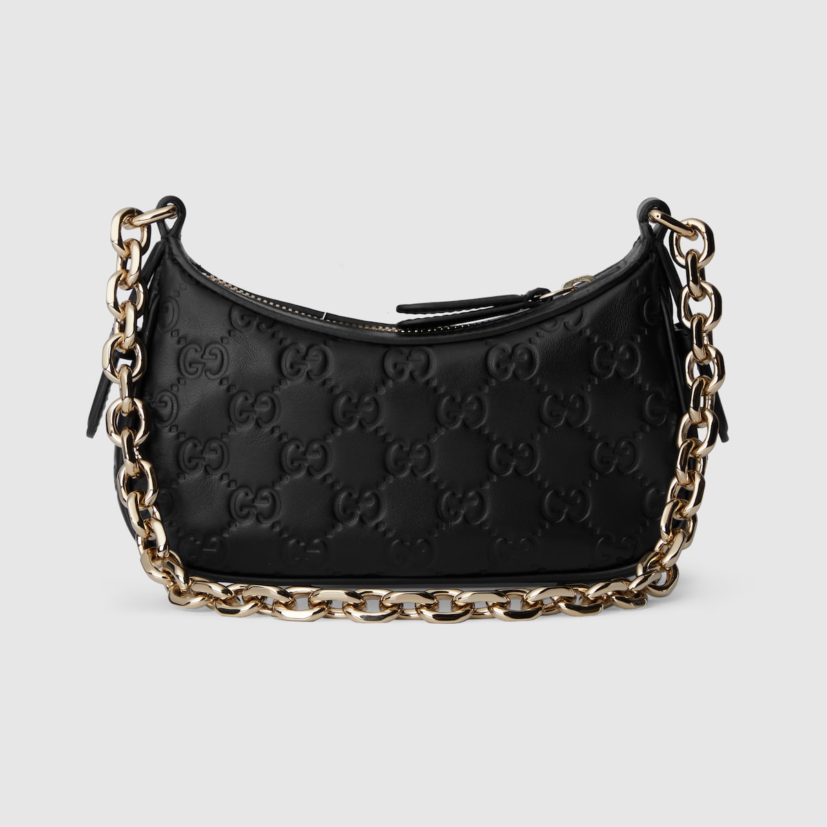 GUCCI ONE SHOULDER BAG GG柄 BLACK GUCCI ONE SHOULDER BAG GG柄 BLACK