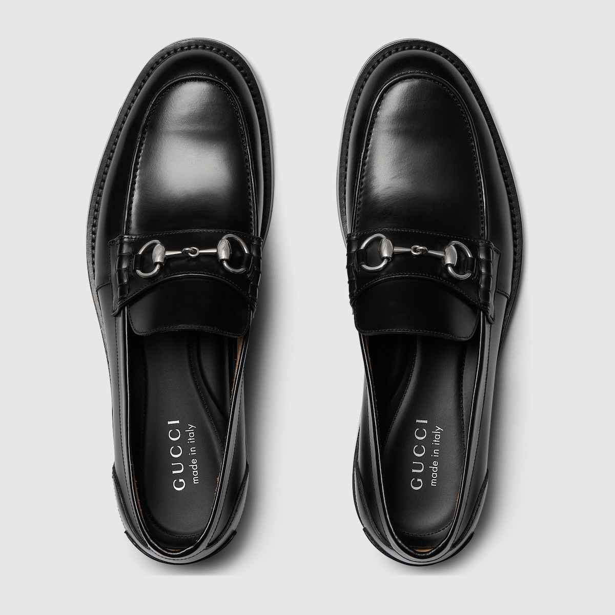 【GUCCI メンズ】ブラックレザー ローファー ビット付き ホースビット付き メンズ ローファー ・ブラック レザー | GUCCI公式