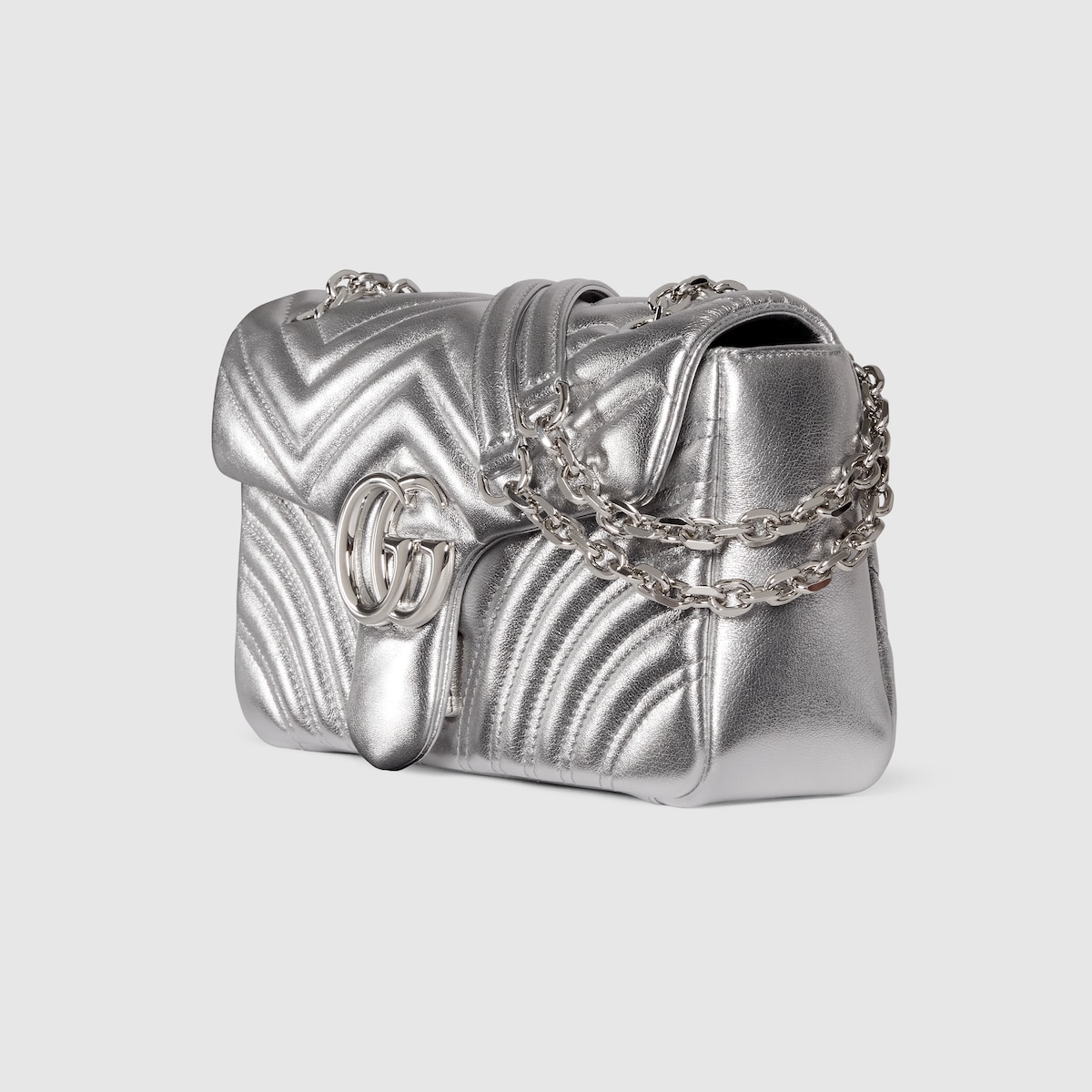 GUCCI グッチ マーモント GGロゴ　シルバー グッチ GUCCI グッチ SV925 シルバー GGマーモント ダブルGロゴ リング