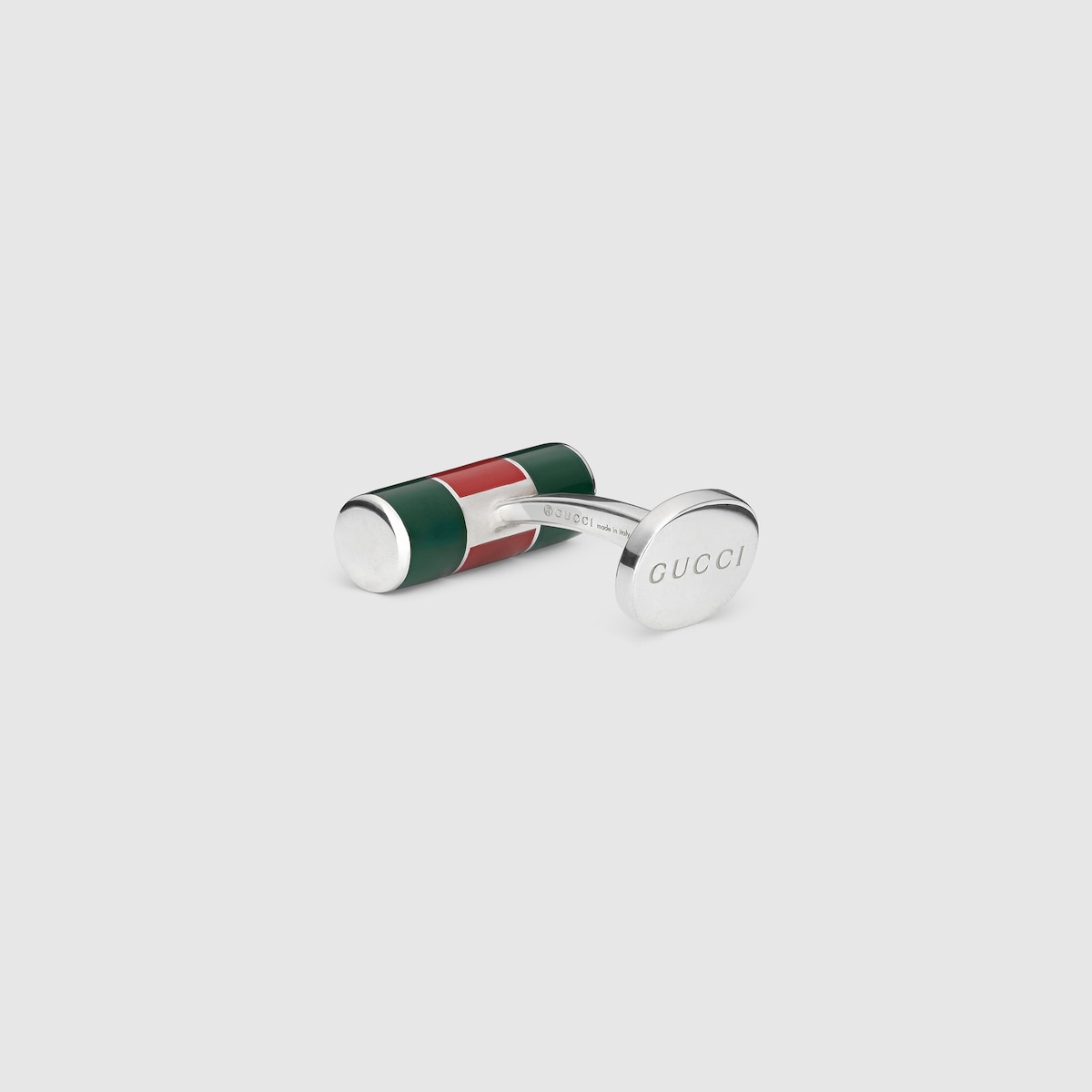 Cufflinks with Web detail in 925 sterling silver - thumbnail 2