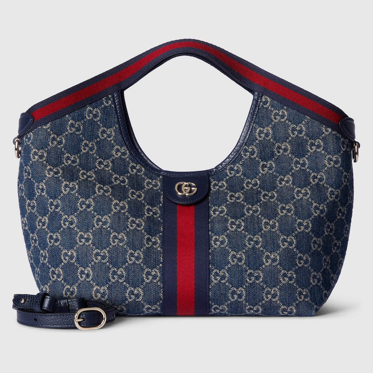 Gucci デニム　バッグ グッチ　美品 楽天市場】グッチ GGマーモント デニムチェーンショルダーバッグ