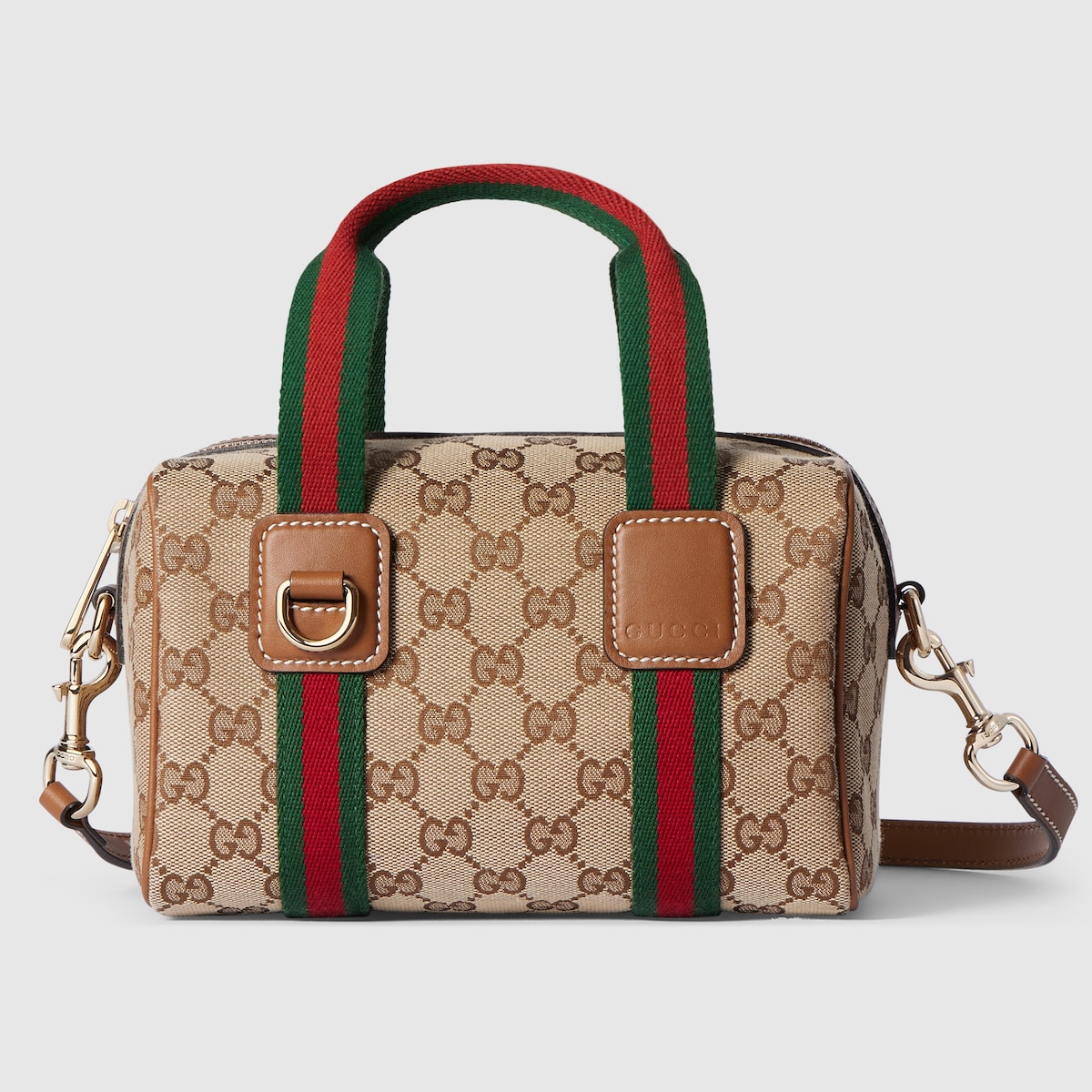 Gucci Mini GG handbag in beige and brown GG canvas | GUCCI® CA