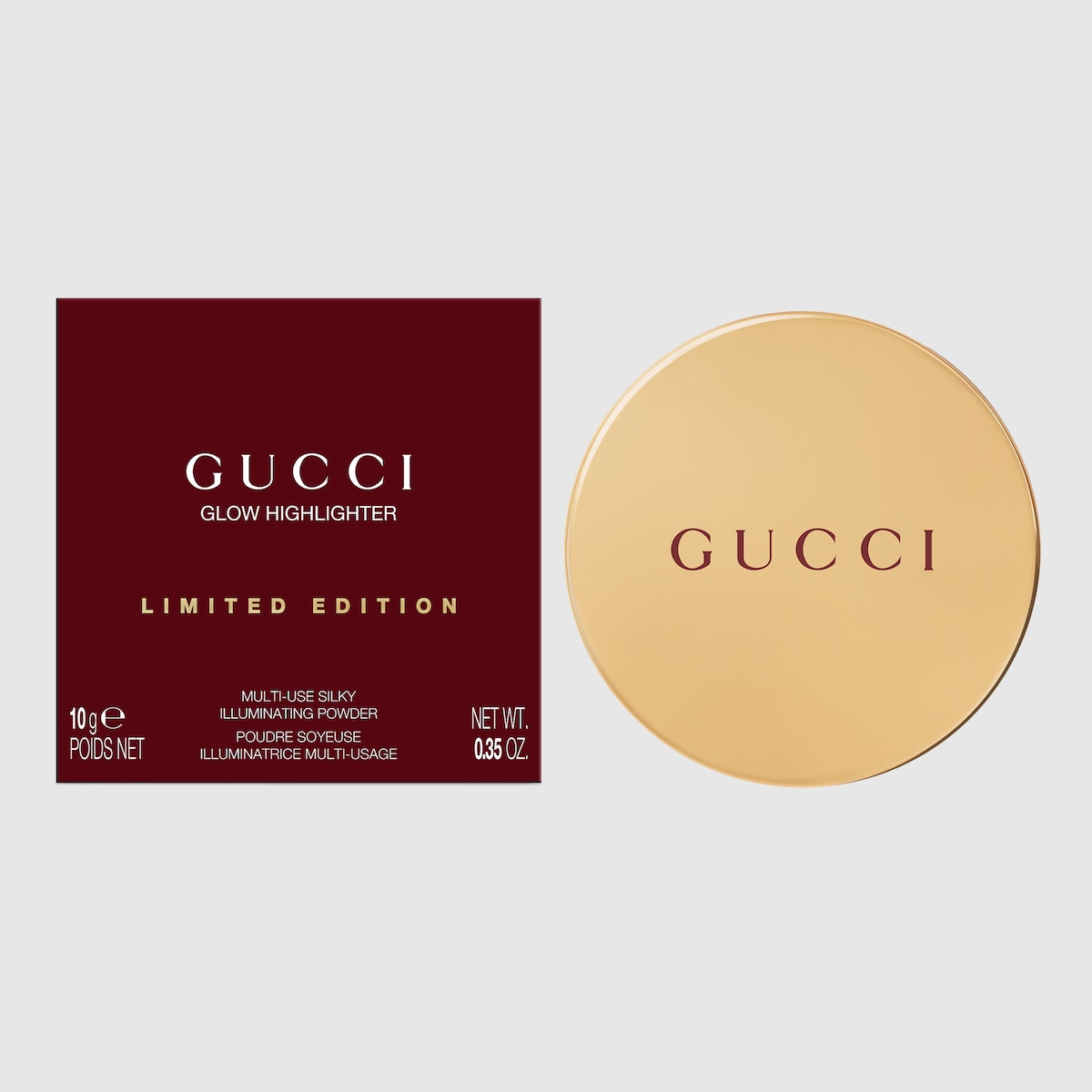 06, Limited-Edition Gucci Glow Highlighter Powder in 06 'Arctic