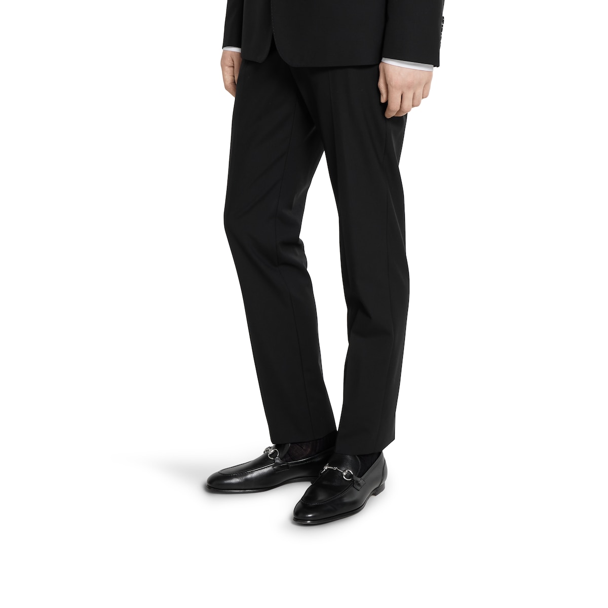 Men's Gucci Jordaan loafer in black leather