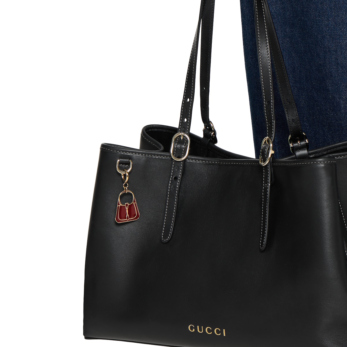GUCCI ジャッキー バッグ グッチ ジャッキー 1961〕バッグ チャーム ・グッチ ロッソ