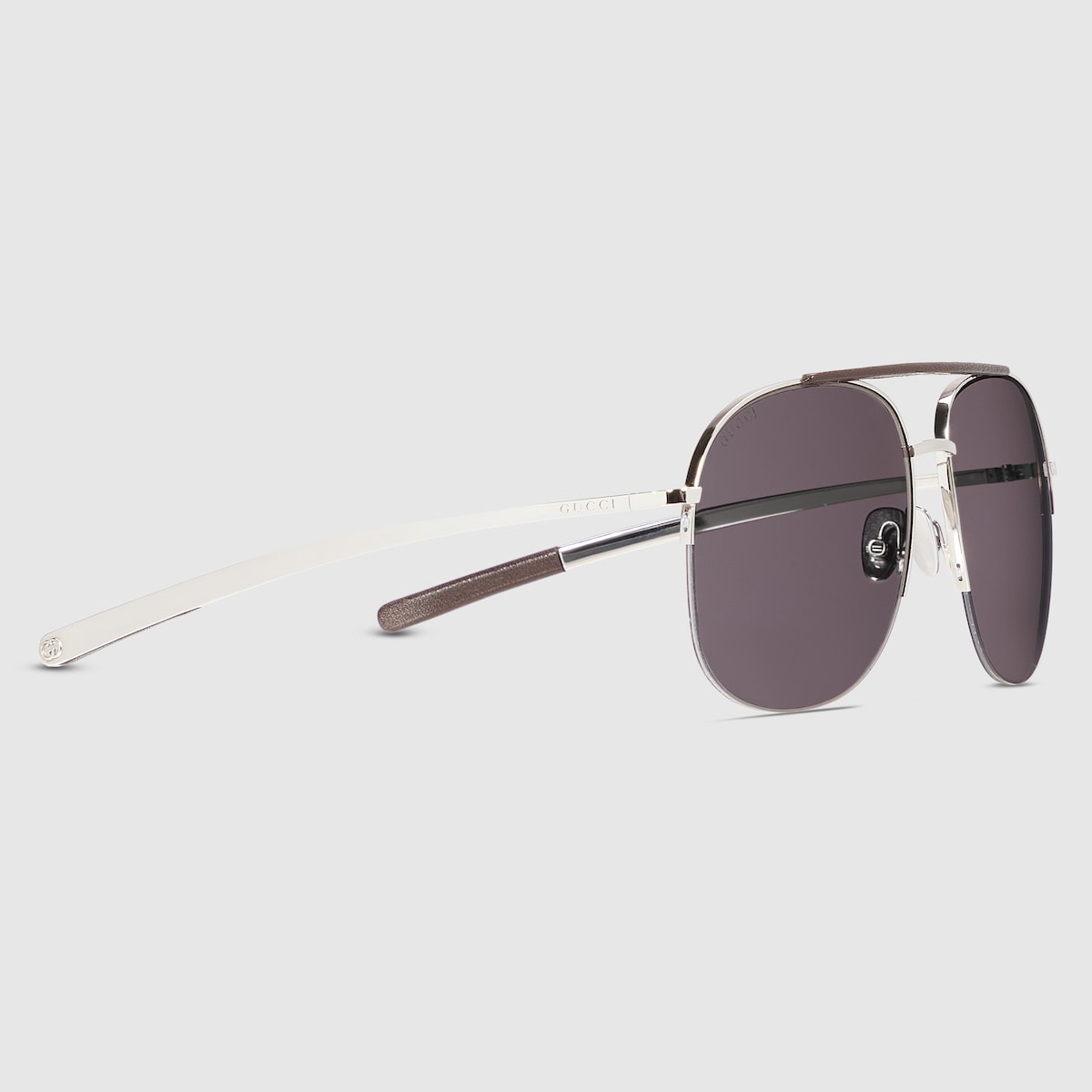 Navigator sunglasses in silver - thumbnail 6