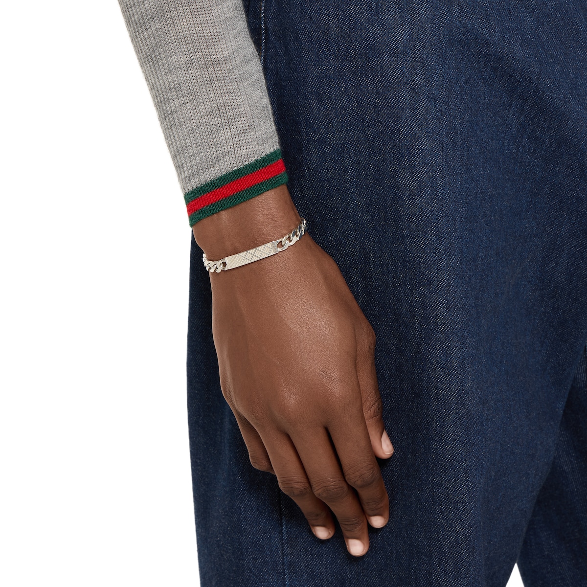 Gucci Diamante chain bracelet in 925 sterling silver | GUCCI® US