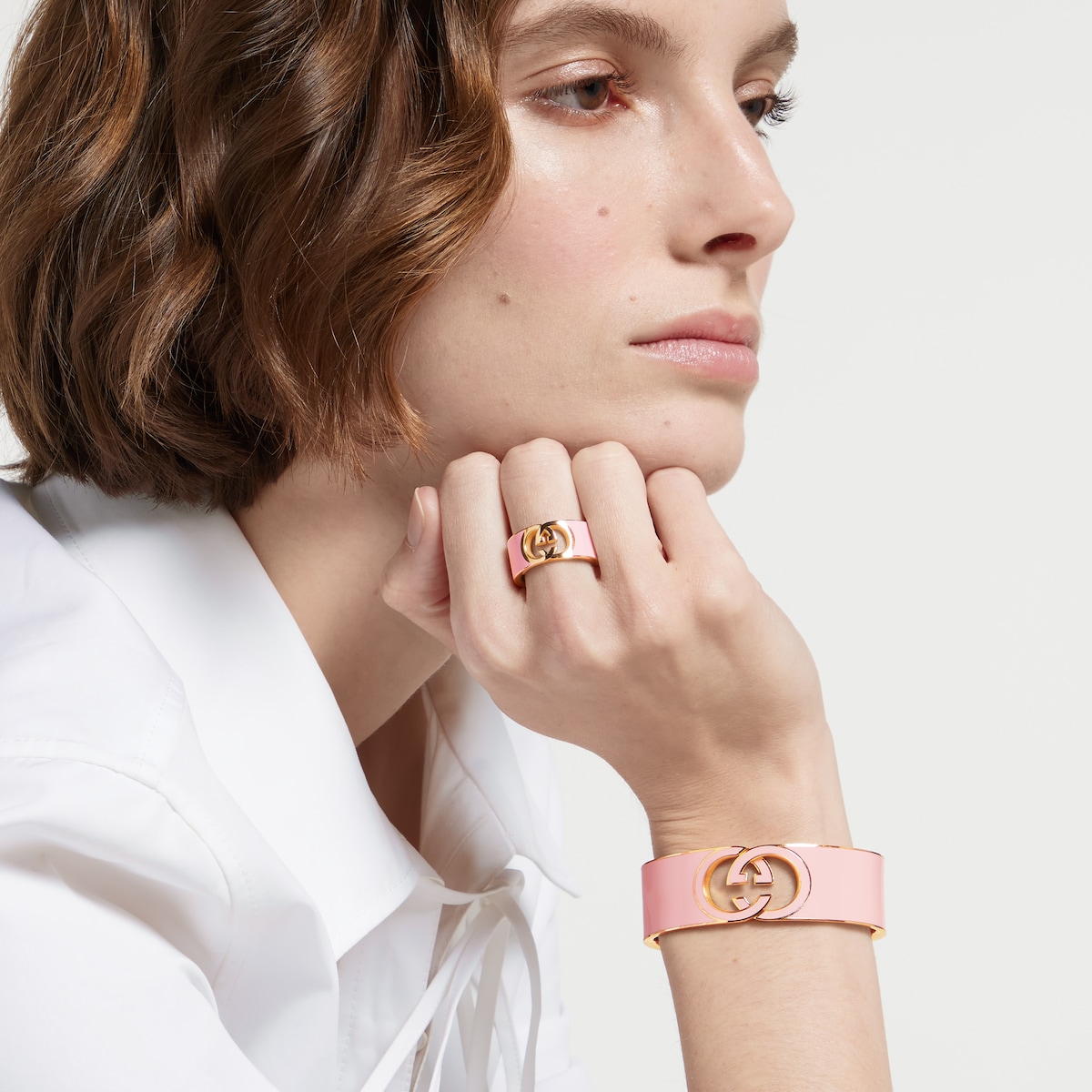 ★美品★グッチ　フラットシューズ　 インターロッキング　エナメル ☆美品☆グッチ フラットシューズ インターロッキング エナメル